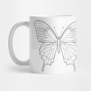 Papilio Ulysses Butterfly Mug